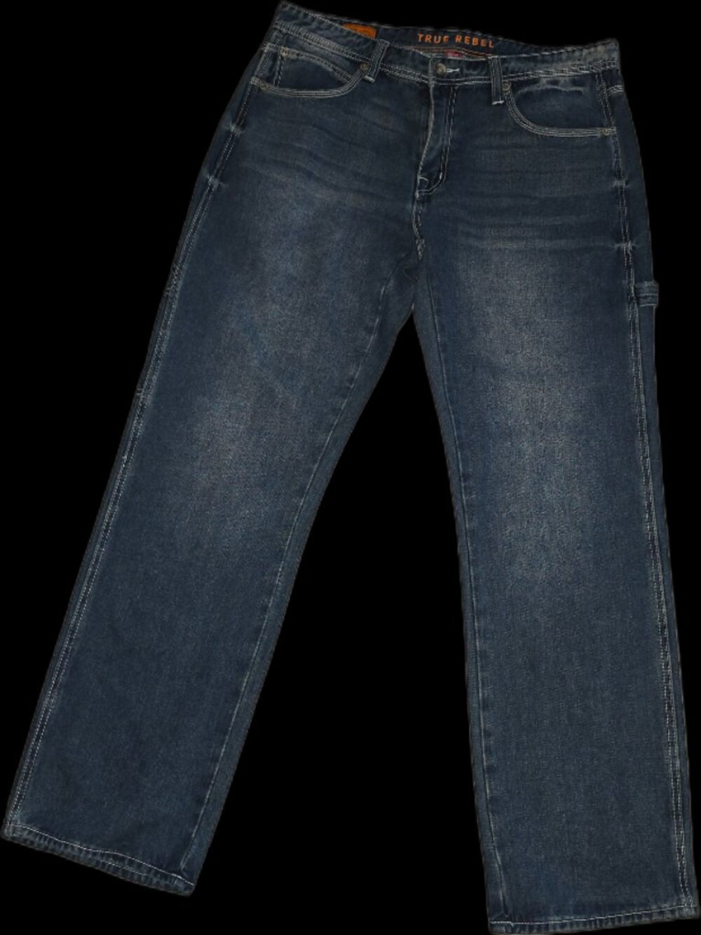 True Rebel Fast Eddie Jeans 36x32 - Picture 2 of 9